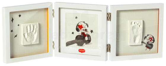 Tiny Love Double Frame Art.244159 White Triple frame for making a cast