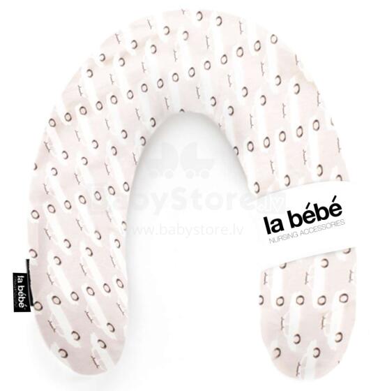 La Bebe™ Rich Maternity Pillow Art.24432 Beige Cars, 34x104 cm