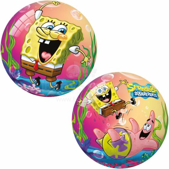 PIŁKA GUMOWA LICENCYJNA SPONGEBOB