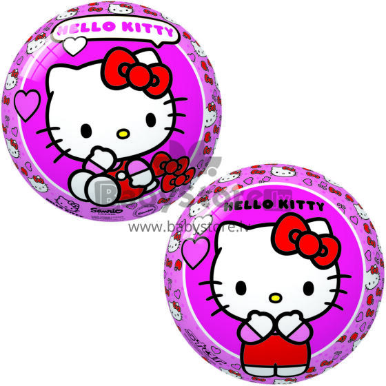 PIŁKA GUMOWA LICENCYJNA HELLO KITTY