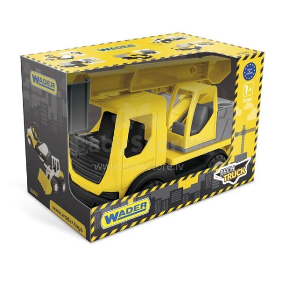WADER 35368 Tech Truck pacēlājs ar strēli kastē