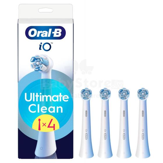 Braun CWF-4 Oral-B UltimateClean zobu birstes uzgaļi, balti, 4 gab.