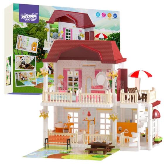 WOOPIE 50254 Large KOALA Dollhouse 183 pcs