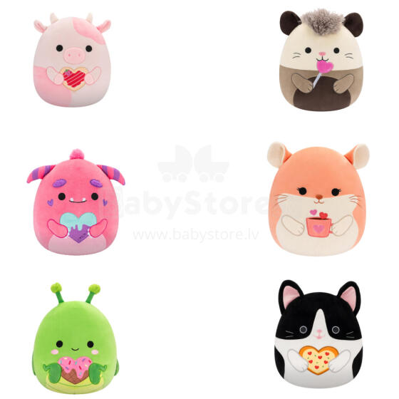 SQUISHMALLOWS Plush toy Valentine´s Day edition, 30 cm