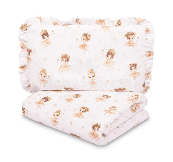 2 PIECE BEDDING BALLERINAS PINK 100X135 CM