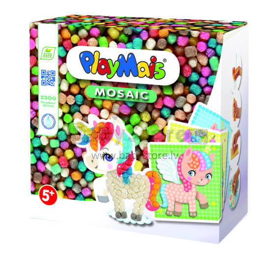 PlayMais игровая мозаика 2300, Единорог