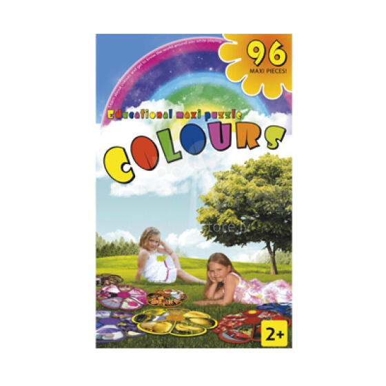 Maxi puzle COLOURS, 3-6 gadu bērniem