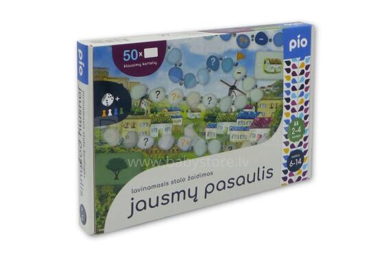 Izglītojoša galda spēle JŪTU PASAULE, 6+