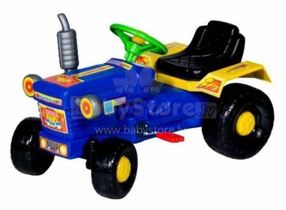 3toys Art.TR5 Inlea4Fun Pedal Farmer Tractor Blue Детский велотрактор с педалями