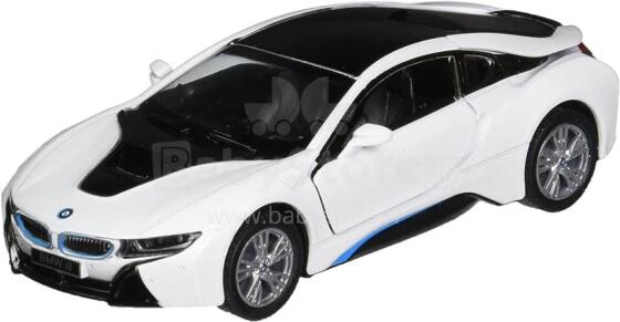 KiNSMART automašīna, BMW i8, balta