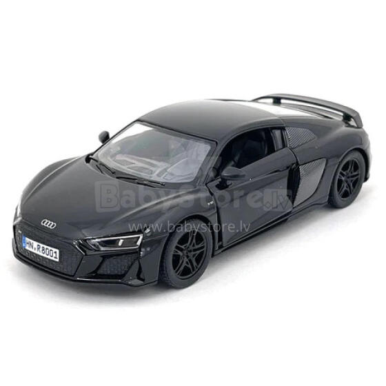 KiNSMART automašīna, 2020 Audi R8 Coupé, melna