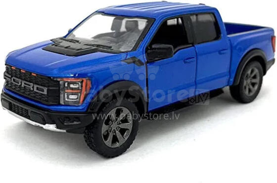 KiNSMART automašīna, 2022 Ford F-150 Raptor, zila