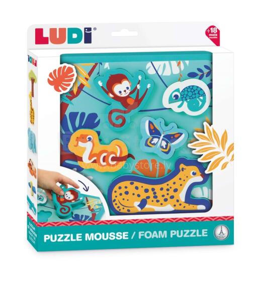 LUDI puzle pēc formām, Safari