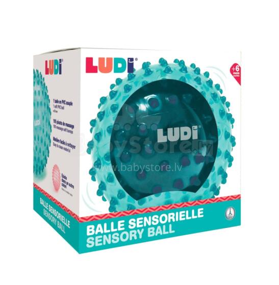 LUDI vingrošanas bumba, zila, 20 cm