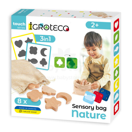 Igroteco sensorā spēle, Daba, 2+