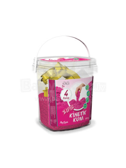 Red Castle kinētiskās smiltis, rozā 500 gr 