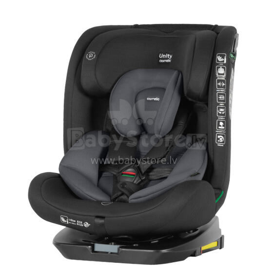 Autokrēsliņš CARRELLO Unity CRL-17010 Accord Grey