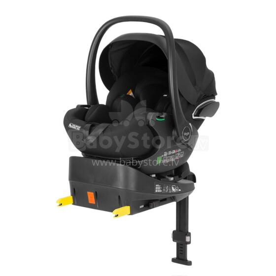 Baby car seat & rotatable Base SET Carrello Vega CRL-14101/2  Absolute black