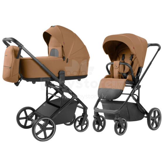 Bērnu ratiņi 2in1 CARRELLO Alfa CRL-6522 Honey Beige