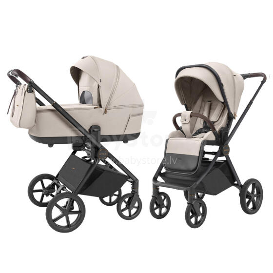 Bērnu ratiņi 2in1 CARRELLO Ultra CRL-6527 Ice Grey