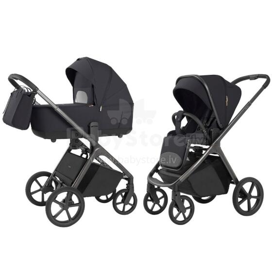 Bērnu ratiņi 2in1 CARRELLO Vector CRL-6551 Shadow Black
