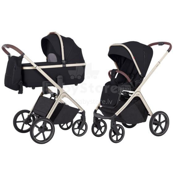 Baby stroller 2w1 CARRELLO Vector CRL-6550 Pearl Black