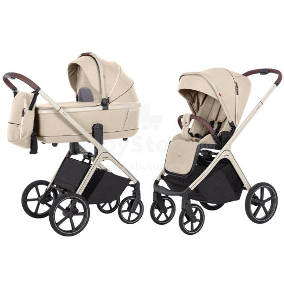Baby stroller 2w1 CARRELLO Vector CRL-6550 Seashell Beige
