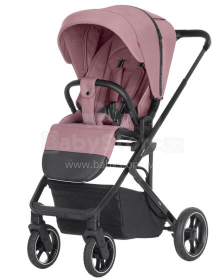 Bērnu ratiņi CARRELLO Alfa 2024 CRL-5508 Rouge Pink