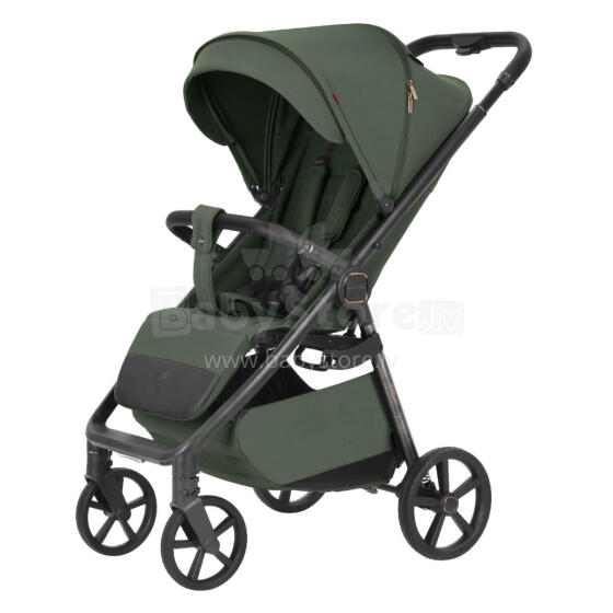 Bērnu ratiņi Carrello Bravo Carbon CRL-5530 Tropical Green