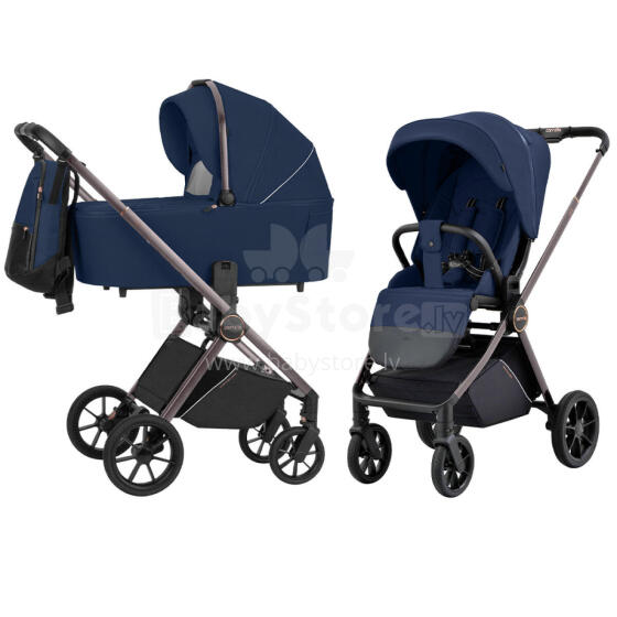 Bērnu ratiņi CARRELLO Ultra CRL-6525 2in1 Morning Blue