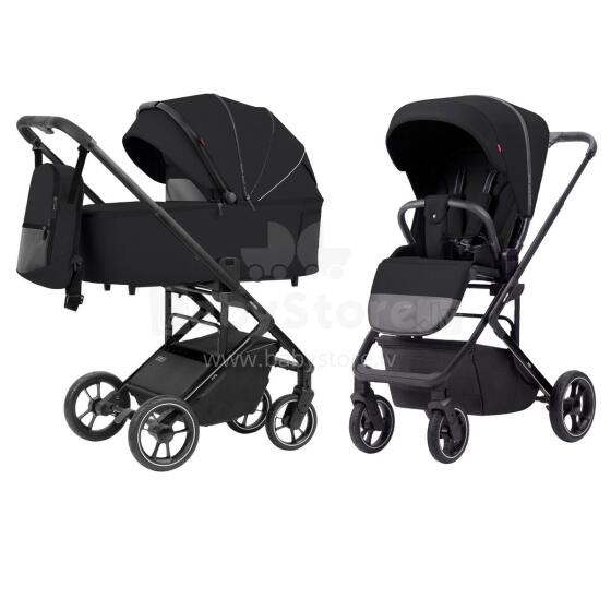 Stroller 2in1 CARRELLO Alfa CRL-6507 2023 Midnight Black