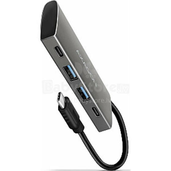 USB-концентратор Axagon 2x USB-C + 2x USB-A 3.2 Gen2 (HMC-4G2)