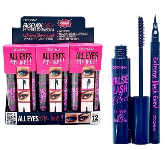Mascara False Lash & Eyeliner Extreme