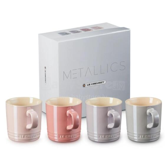 Le Creuset Cup set London 4 pcs. 350ml stoneware Prl Cp/rq/bp/mg