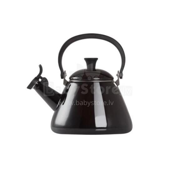 Le Creuset Kone kettle 1.6L glossy black