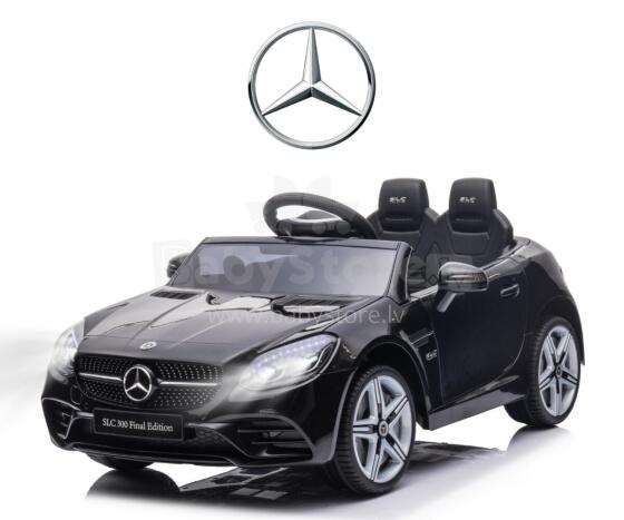 MILLY MALLY 5910 Mercedes-Benz SLC melns ar akumulatoru darbināms braucamlīdzeklis