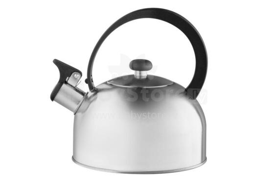 Maku Basic Whistling Kettle steel 2 L