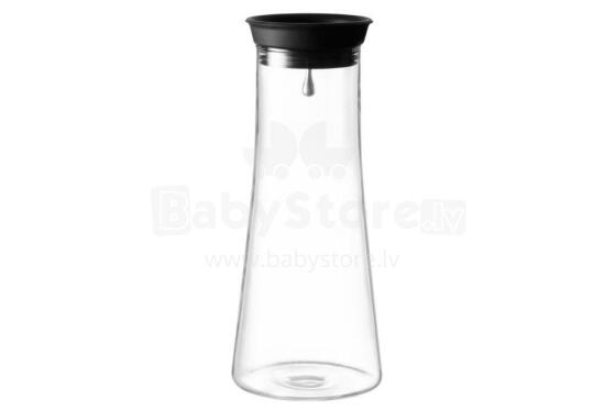 Maku Glass pitcher w/silicone lid 1 L