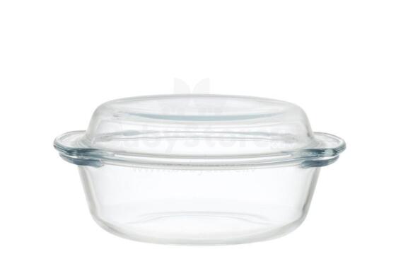 Maku Casserole dish with glass lid 1,4 L + 0,45 L 23,5x20,5x9,3 cm