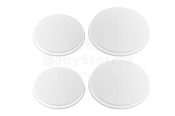Maku Hob protector 4 pcs white 16/20 cm
