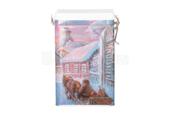 Winteria Coffee storage tin Nostalgia winter