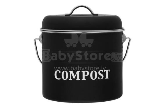 Maku Compost bin 3,5 L black