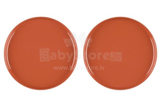 Maku Simple Plate 26 cm terracotta 2 pcs