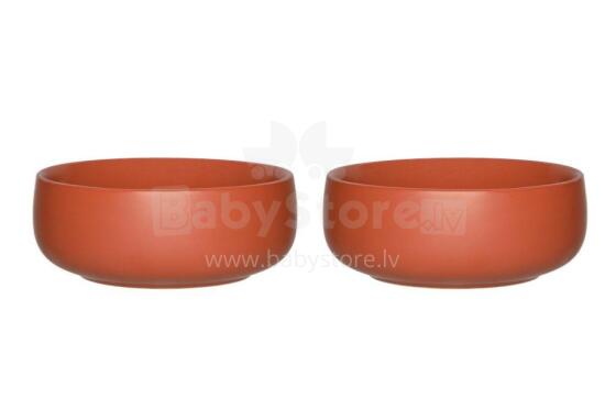 Maku Simple bowl 14,5 cm terracotta 2 pcs