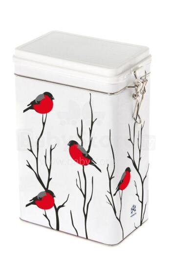 Winteria Coffee tin bullfinch