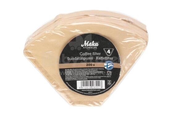 Maku Coffee filter paper 4 1/2 pallet display