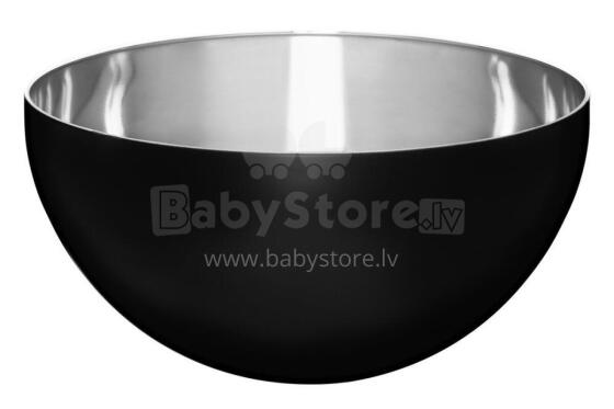Maku nerūsējošā tērauda bļoda, melna, 24 cm