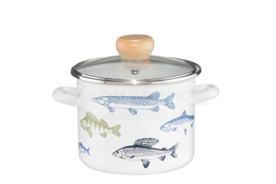 4Living Enamel Pot Ahti 16 cm