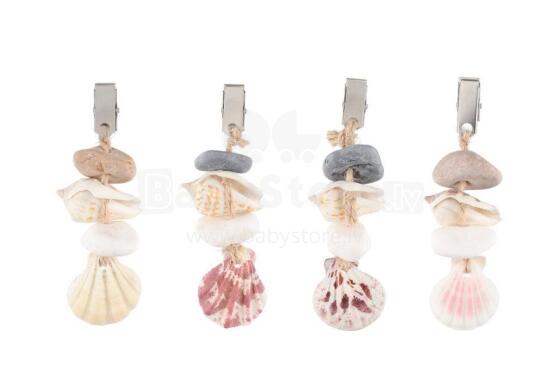 4Living Table cloth Weights 4 pcs shells