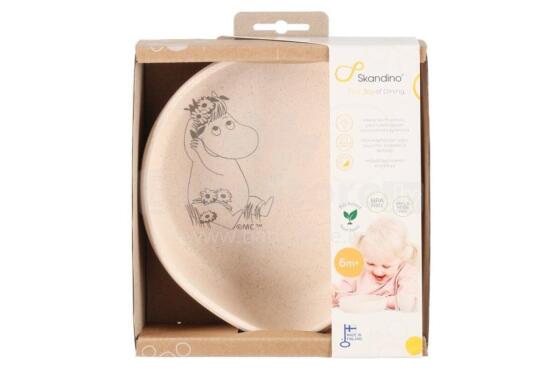Moomin Characters Skandino plate Snorkmaid